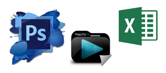 photoshop tutorials Sony Vegas Excel